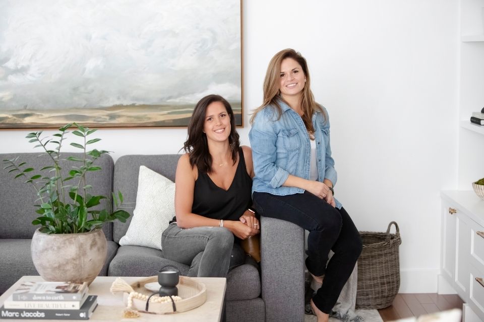 Korina and Eugenia of Hibou Design + Co. 